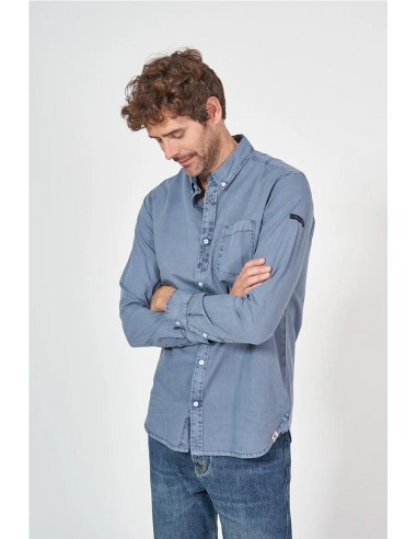 CAMISA POPELÍN MANGA LARGA