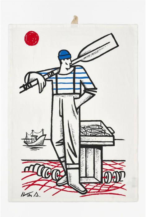 PAÑO COCINA PESCADOR