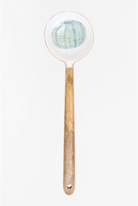 CUCHARA ESMALTADA ERIZO DE MAR