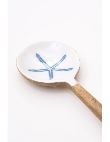 CUCHARA ESMALTADA ESTRELLA DE MAR CUCHARA ESMALTADA ESTRELLA DE MAR