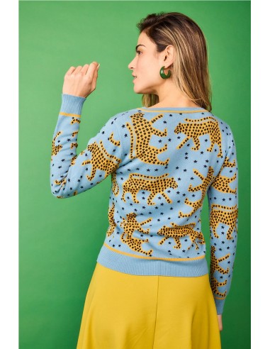 CHAQUETA HELECHO AZUL