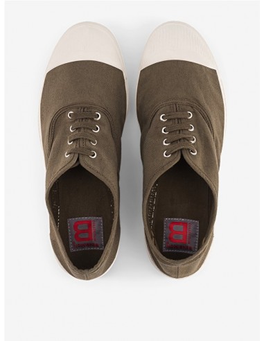 TENNIS A WOMEN'S LACES KAKI