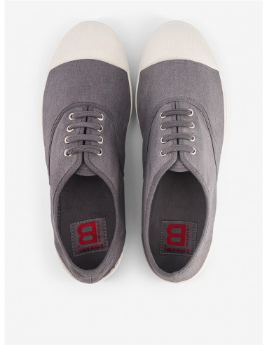 TENNIS A MEN'S LACES GRIS