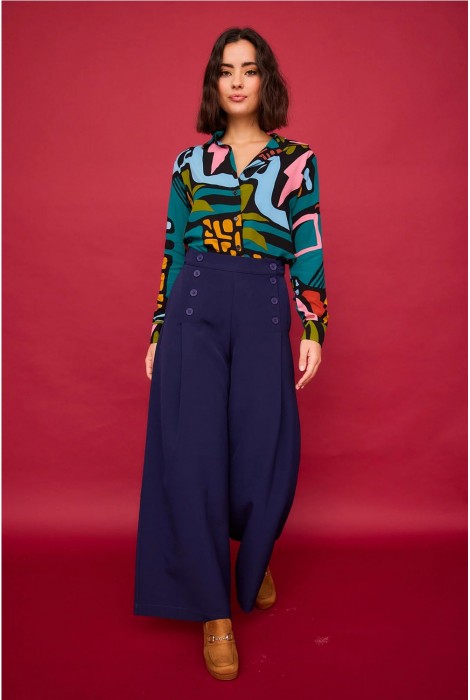 PANTALÓN NENUFAR NAVY