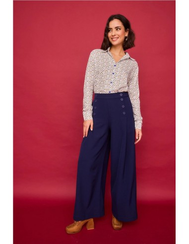 PANTALÓN NENUFAR NAVY