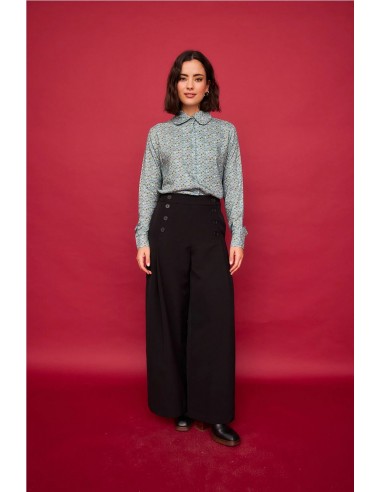 PANTALÓN NENUFAR NEGRO