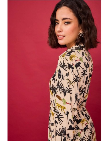 VESTIDO CASCADA SELVA