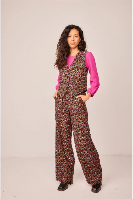 CHALECO FLORA BOTANICA