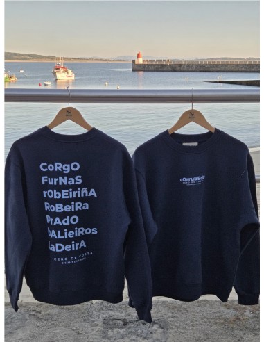 SUDADERA MARINO/CELESTE CORRUBEDO SUDADERA MARINO/CELESTE CORRUBEDO