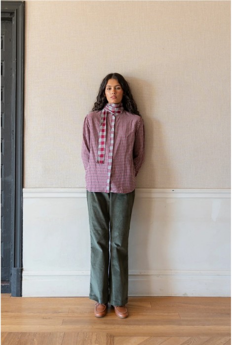 PANTALÓN PANA VERDE