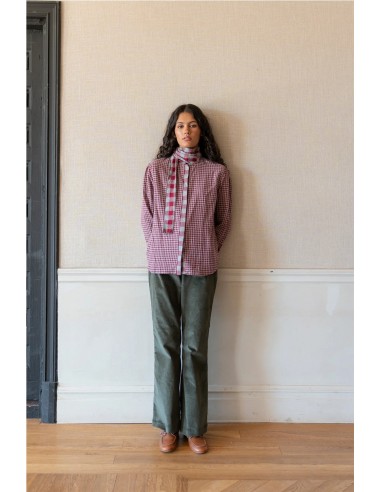 PANTALÓN PANA VERDE