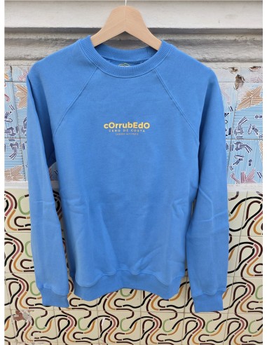 SUDADERA CORRUBEDO AZUL TIZA