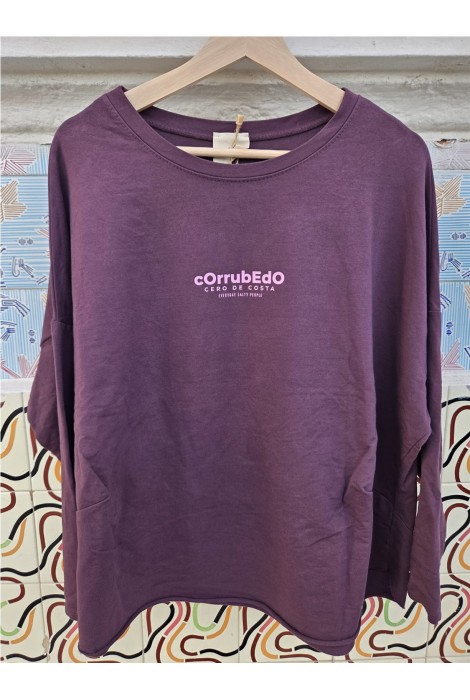 CAMISETA CORRUBEDO BERENJENA