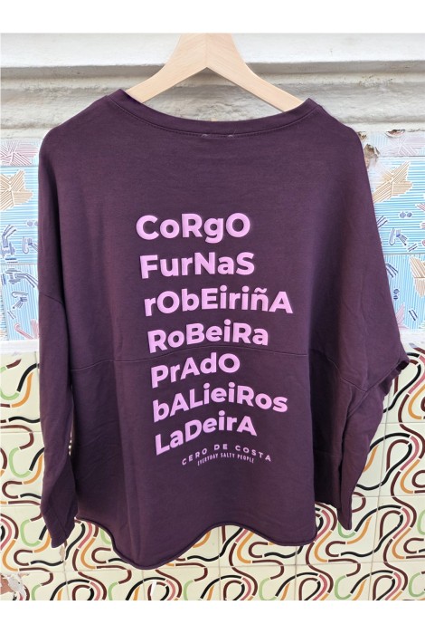 CAMISETA CORRUBEDO BERENJENA 2