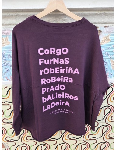 CAMISETA CORRUBEDO BERENJENA