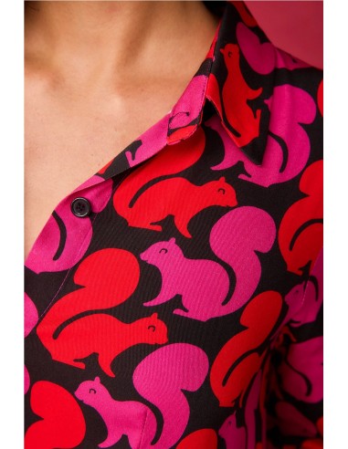 VESTIDO LARGO CASCADA ARDILLA