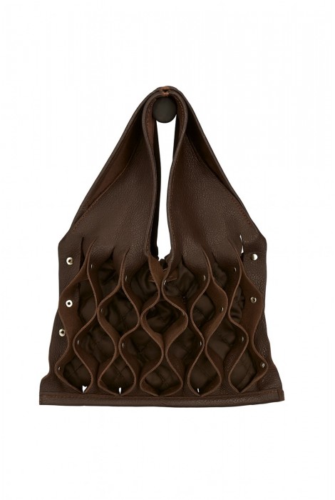 BOLSO PETIT PIEL MARRON