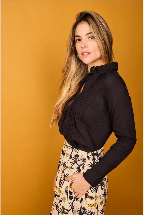 CAMISA ROCÍO NEGRA 2
