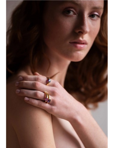 ANILLO THE EMPRESS MORADO