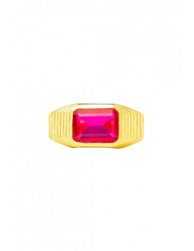 ANILLO CHEVALIER FUCSIA