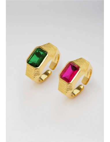 ANILLO CHEVALIER VERDE ESMERALDA