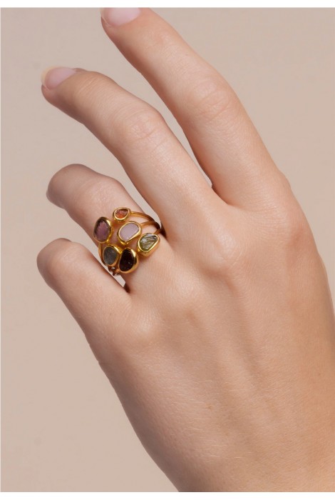 ANILLO UNALOME MULTICOLOR 2