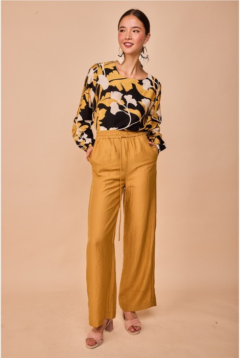 PANTALON ARNIA DORADO