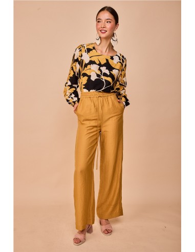 PANTALON ARNIA DORADO