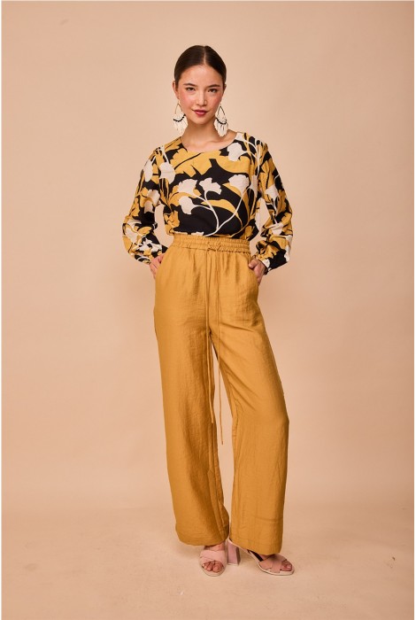 PANTALON ARNIA DORADO 2