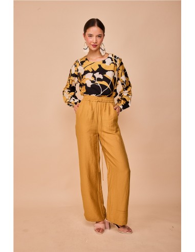 PANTALON ARNIA DORADO