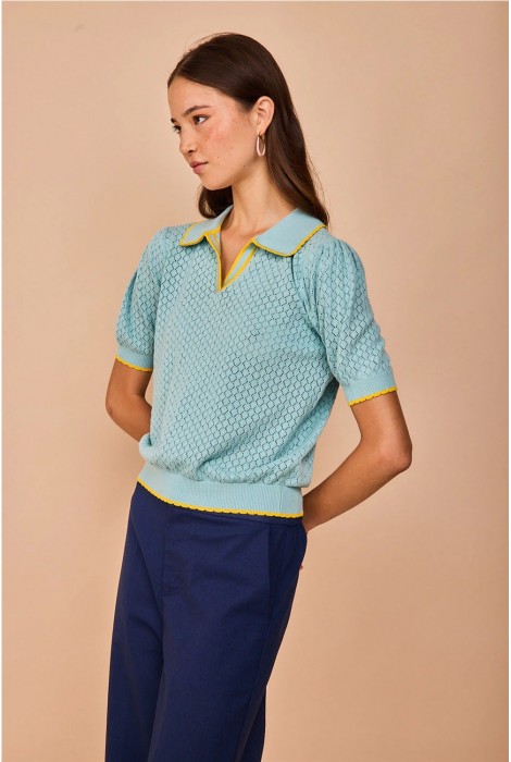 POLO CIES TURQUESA 2