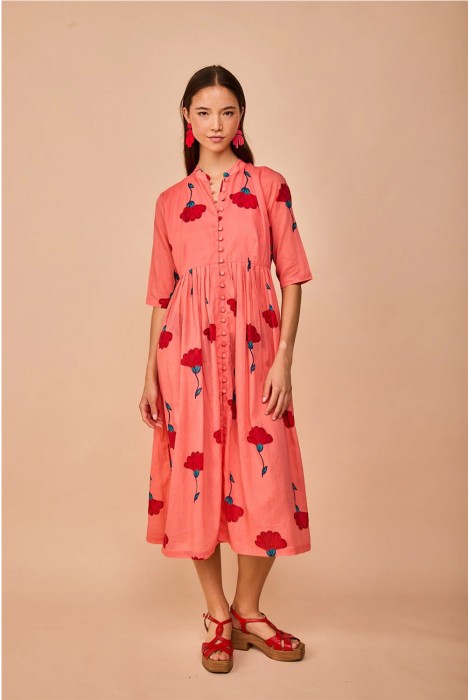 VESTIDO AVILÉS ROSA 2