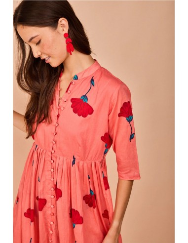 VESTIDO AVILÉS ROSA