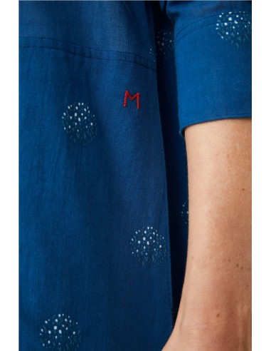 DRESS CHLOE PEARL INK