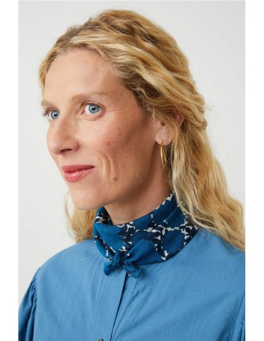 SCARF AJMER INDIGO
