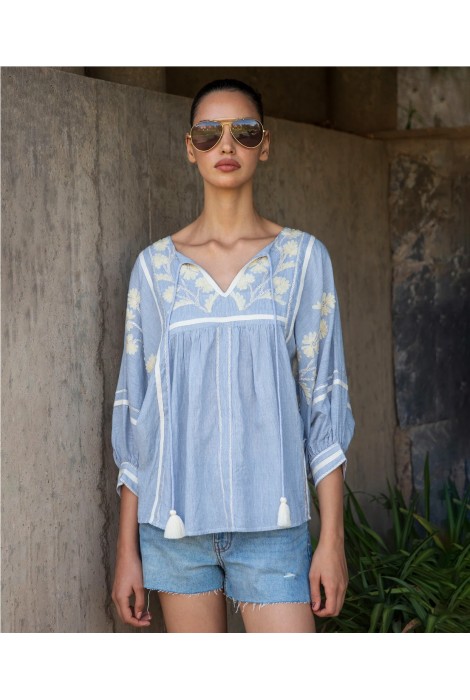 HYACINTH BLUE STRIPES