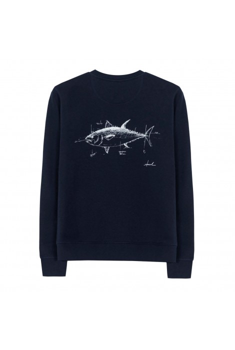 SUDADERA AZUL MARINO 2